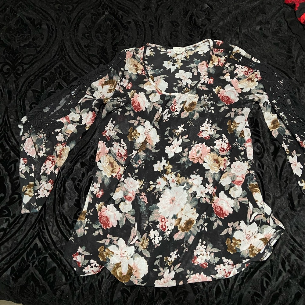 See thru thin layered shirt